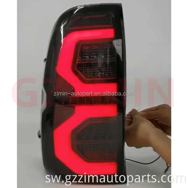 Pickup 4*4 vifaa vya nje vya taa iliyoongozwa taa ya nyuma taa c style cit for hilux vigo 2020